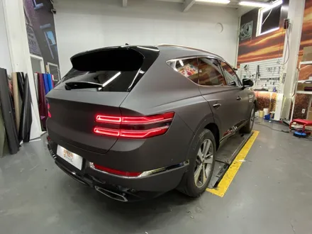 [Genesis GV80] 제네시스 GV80 3M 1080 M261 Matte Dark Gray로 변신 ! #팀카스킨 #랩핑 #풀랩핑 / 서초구 방배동