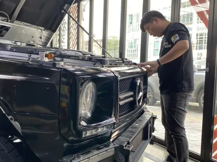 [팀카스킨 서초점] BENZ G63 AMG G바겐의 3M 1080 Gloss Black Metallic 전체랩핑 시공 / 서초구 방배동