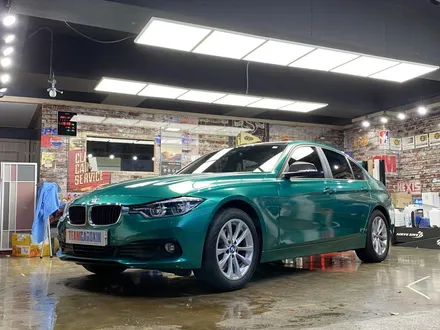 [팀카스킨 서초점] BMW 320D 전체랩핑 / 에이버리 펄 다크 그린 / 서초구 방배동