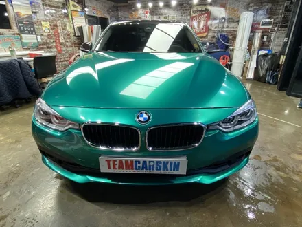 [팀카스킨 서초점] BMW 320D 전체랩핑 / 에이버리 펄 다크 그린 / 서초구 방배동