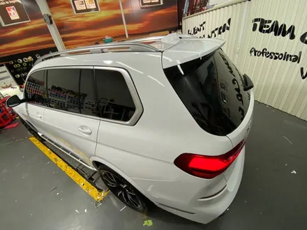 [팀카스킨 화성점] BMW X7 에이버리 유광 화이트 전체랩핑 시공 / 서초구 방배동