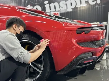 [팀카스킨 화성점] FERRARI 296 GTS 킹덤 원 전체 PPF / 서초구 방배동