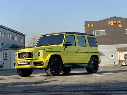 [팀카스킨 화성점] BENZ #G63 #AMG #G바겐 전체랩핑 / 3M 2080 #루시드옐로우 #LucidYellow / #헥사아머PPF , 3M 4D 리얼카본 루프. etc / 서초구 방배동