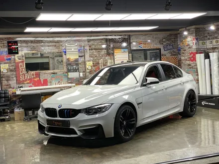 [팀카스킨 서초점] BMW M3 세단 사이드미러, 앞범퍼하단 파츠 4D리얼카본으로 포인트 랩핑! / 서초구 방배동