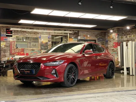 [팀카스킨 서초점] #제네시스 #G70전체랩핑 3M 2080 Satin black / 서초구 방배동