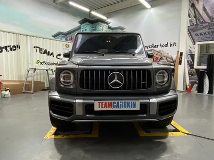 [팀카스킨 화성점] BENZ #G63 #AMG #G바겐 전체랩핑 / 3M 2080 #루시드옐로우 #LucidYellow / #헥사아머PPF , 3M 4D 리얼카본 루프. etc / 서초구 방배동