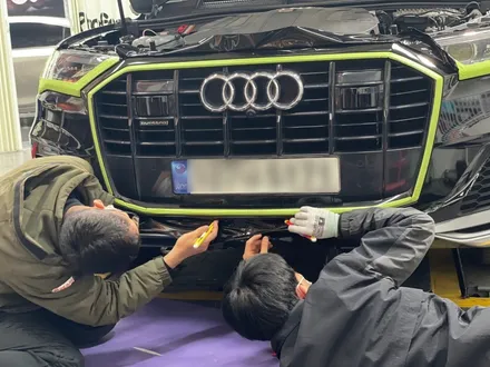 [팀카스킨 화성점] 아우디 Q7 앞범퍼 재시공 / 서초구 방배동