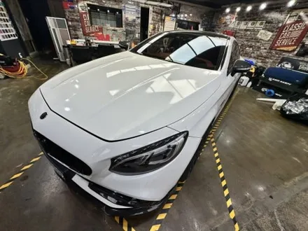 [팀카스킨 서초점] BENZ C Class Coupe 전체랩핑 제거 / 서초구 방배동