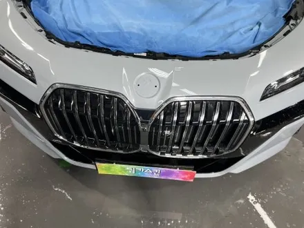 [팀카스킨 화성]BMW 740i 앞범퍼 듀오톤 재시공 / 서초구 방배동