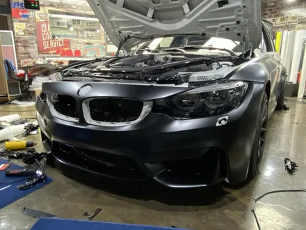[팀카스킨 서초점] BMW M3 세단의 새틴블랙 포스! 3M 2080 Satin Black 전체랩핑 시공기 / 서초구 방배동