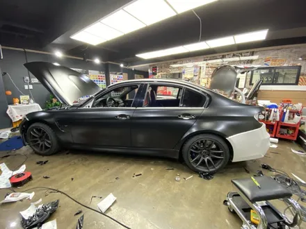 [팀카스킨 서초점] BMW M3 세단의 새틴블랙 포스! 3M 2080 Satin Black 전체랩핑 시공기 / 서초구 방배동