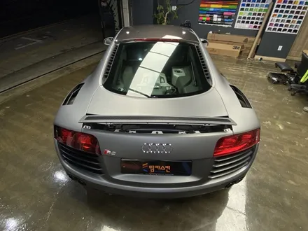 [팀카스킨 서초점] AUDI R8 Avery matte GUN METAL grey Full Wrap ( #무광건메탈그레이 ) / 서초구 방배동
