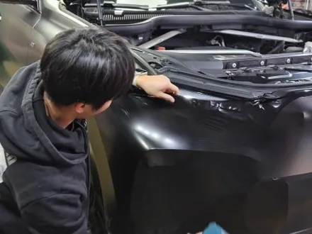 [팀카스킨 서초] BMW X6 앞범퍼 보험건 / 서초구 방배동
