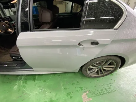 [팀카스킨 화성점] BMW 520d 3M 1080 쿨그레이 / 뒷도어 1판 재시공 / 서초구 방배동
