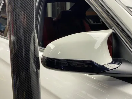 [팀카스킨 서초점] BMW M3 세단 사이드미러, 앞범퍼하단 파츠 4D리얼카본으로 포인트 랩핑! / 서초구 방배동