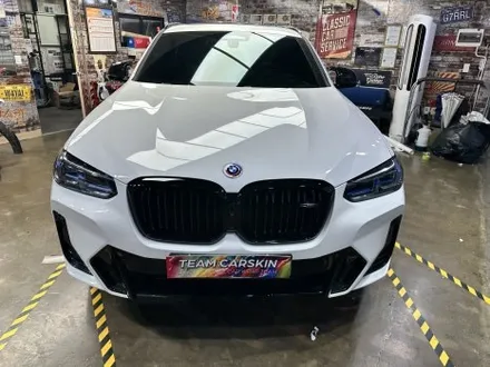 [팀카스킨 서초] BMW X3 키드니그릴 크롬딜리트 / 유광블랙 / 서초구 방배동