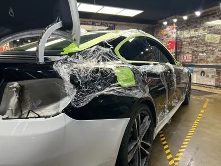 [팀카스킨 서초] BMW 420D 전체랩핑 / 서초구 방배동