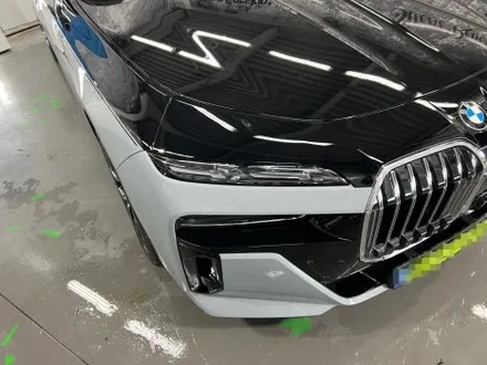 [팀카스킨 화성]BMW 740i 앞범퍼 듀오톤 재시공 / 서초구 방배동