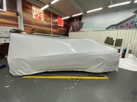 [BENZ E300] 에이버리 슈프림 유광화이트 전체랩핑 / 팀카스킨 #에이버리 #3M 랩핑 전문 / 서초구 방배동