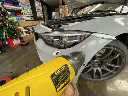 [팀카스킨 서초점] BMW M3 세단의 새틴블랙 포스! 3M 2080 Satin Black 전체랩핑 시공기 / 서초구 방배동
