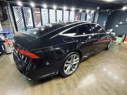 [팀카스킨 서초점] AUDI A7 신차 / 헥사아머 고스트 생활보호 PPF 패키지+헤드라이트+ 사이드미러 + 실내 하이글로시 블랙 + 액정보호 PPF / 유광블랙으로 크롬 딜리트 / 서초구 방배동