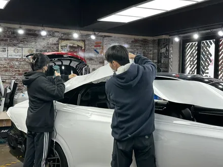 [팀카스킨 서초점] 현대 더 뉴 그랜저 택시 전체랩핑 / 3M 2080 G10 Gloss white / 서초구 방배동