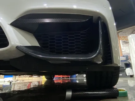 [팀카스킨 서초점] BMW M3 세단 사이드미러, 앞범퍼하단 파츠 4D리얼카본으로 포인트 랩핑! / 서초구 방배동