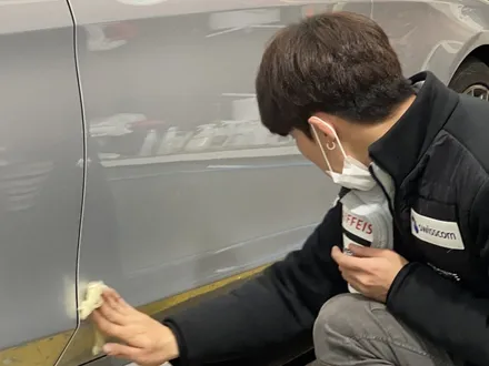 [팀카스킨 화성점] BENZ S350d 의 Avery Gloss Black 전체랩핑 시공기 / 서초구 방배동
