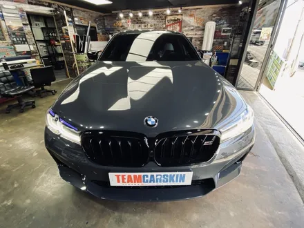[팀카스킨 서초점] BMW M5 / 3M 2080 M27 무광 인디고 전체랩핑 / 서초구 방배동