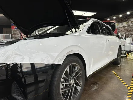 [팀카스킨 서초점] 현대 더 뉴 그랜저 택시 전체랩핑 / 3M 2080 G10 Gloss white / 서초구 방배동