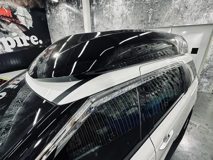[팀카스킨 화성점] 카니발 하이리무진 상단 하프랩핑 / 3M 2080 Gloss Black / 서초구 방배동