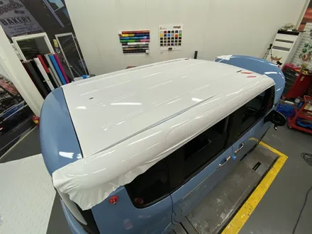[팀카스킨 화성] 기아 레이 유광화이트 루프스킨 패키지 / 서초구 방배동