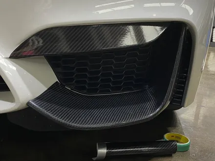 [팀카스킨 서초점] BMW M3 세단 사이드미러, 앞범퍼하단 파츠 4D리얼카본으로 포인트 랩핑! / 서초구 방배동