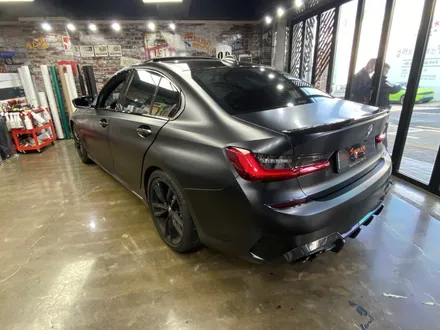 [팀카스킨 서초점] BMW M340i 뒷범퍼 재시공 / 3M Satin Black / 서초구 방배동