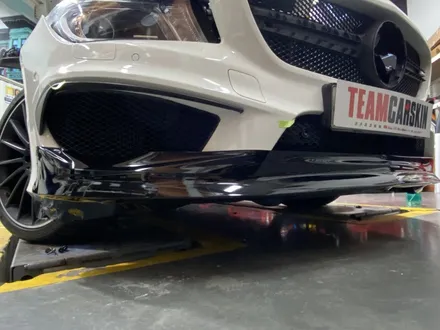 [팀카스킨 화성점] Benz CLA 45 AMG 유광블랙 포인트랩핑 + #클리프디자인 라이트 컬러 PPF / 서초구 방배동