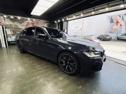 [팀카스킨 서초점] BMW M5 / 3M 2080 M27 무광 인디고 전체랩핑 / 서초구 방배동