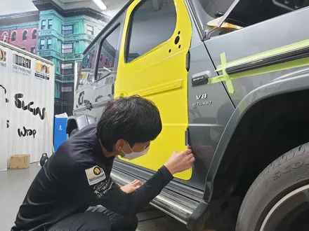 [팀카스킨 화성점] BENZ #G63 #AMG #G바겐 전체랩핑 / 3M 2080 #루시드옐로우 #LucidYellow / #헥사아머PPF , 3M 4D 리얼카본 루프. etc / 서초구 방배동