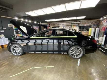 [팀카스킨 서초점] BENZ E43 AMG 전체랩핑 / 3M 2080 SATIN DARK GREY / #사다크 / 서초구 방배동