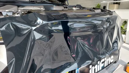 [강북,노원,도봉,의정부,중랑]BMW 520i 키드니그릴 랩핑(크롬죽이기)_이니파인 / 서울 중랑