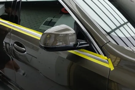 [다산, 별내, 장위동] BMW X6 30d 윈도우몰딩, 루프렉 크롬죽이기_이니파인 / 서울 중랑