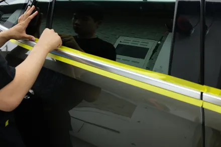 [다산, 별내, 장위동] BMW X6 30d 윈도우몰딩, 루프렉 크롬죽이기_이니파인 / 서울 중랑