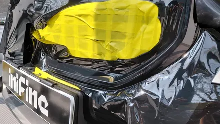 [강북,노원,도봉,의정부,중랑]BMW 520i 키드니그릴 랩핑(크롬죽이기)_이니파인 / 서울 중랑