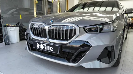 [강북,노원,도봉,의정부,중랑]BMW 520i 키드니그릴 랩핑(크롬죽이기)_이니파인 / 서울 중랑