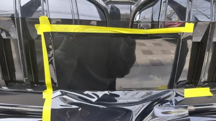 [강북,노원,도봉,의정부,중랑]BMW 520i 키드니그릴 랩핑(크롬죽이기)_이니파인 / 서울 중랑