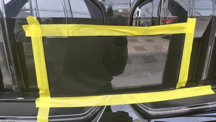 [강북,노원,도봉,의정부,중랑]BMW 520i 키드니그릴 랩핑(크롬죽이기)_이니파인 / 서울 중랑