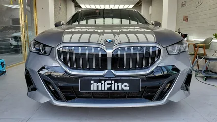 [강북,노원,도봉,의정부,중랑]BMW 520i 키드니그릴 랩핑(크롬죽이기)_이니파인 / 서울 중랑