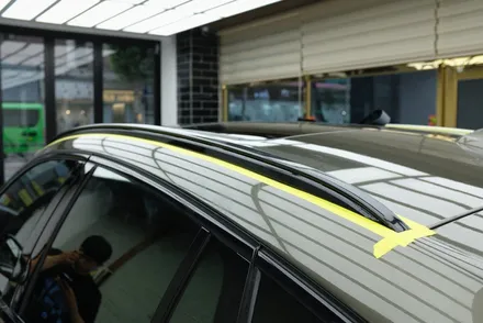 [다산, 별내, 장위동] BMW X6 30d 윈도우몰딩, 루프렉 크롬죽이기_이니파인 / 서울 중랑