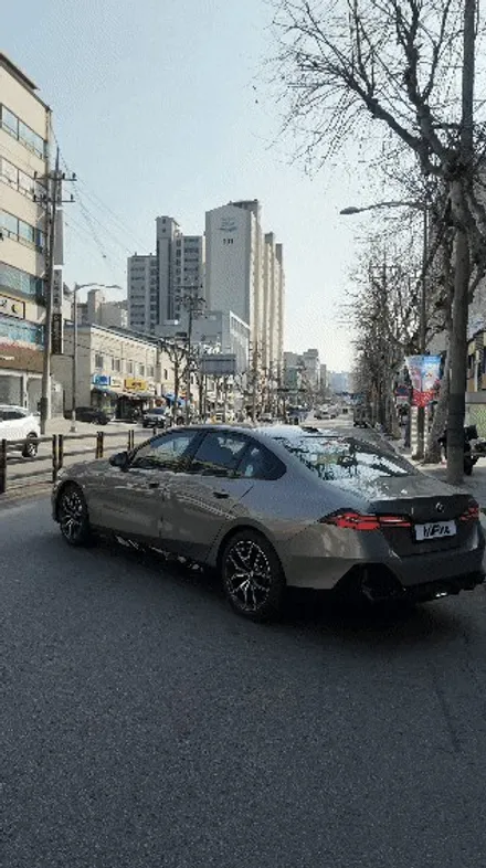[강북,노원,도봉,의정부,중랑]BMW 520i 키드니그릴 랩핑(크롬죽이기)_이니파인 / 서울 중랑