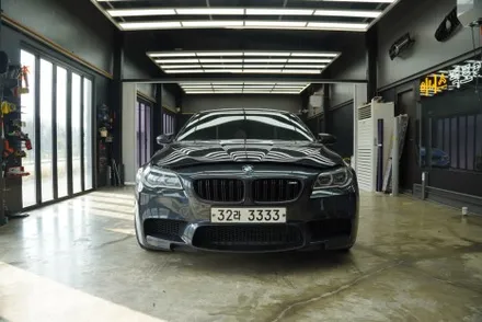[용인랩핑] BMW M5 전체랩핑 엘비필름 리퀴드 메탈 크레센트그레이 이니스팩토리 / 용인 처인구