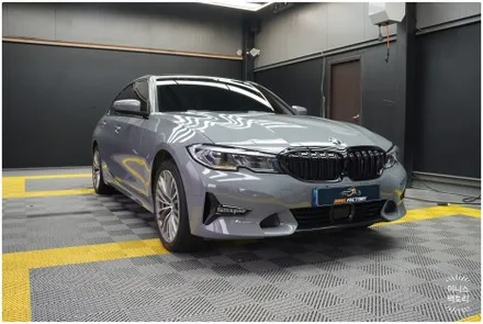 [용인랩핑]  BMW 320E 전체랩핑 크롬죽이기 이니스팩토리 / 용인 처인구